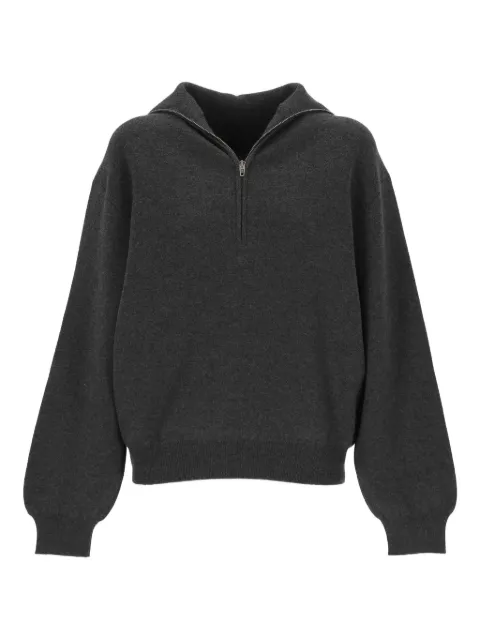 Balenciaga Back-to-Front zip sweater Grey 849931T17548519