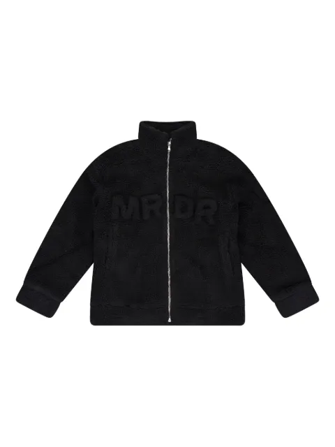 Who Decides War MRDR fleece zip-up jacket Black 11300980002AW23