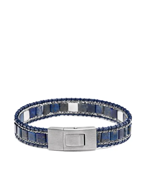 Nialaya Jewelry stud lapis lazuli bracelet Blue MCHCO721