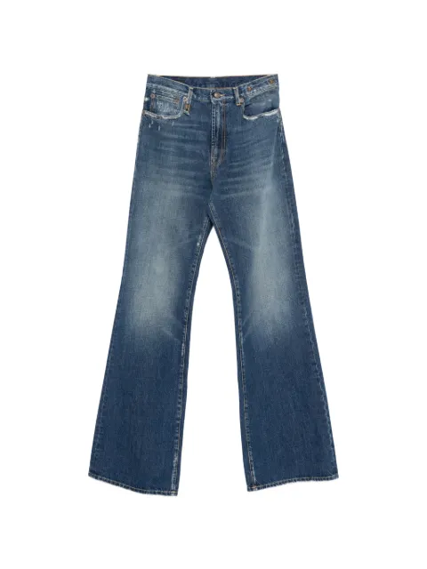 R13 Janes distressed straight jeans Blue R13W7020D381A