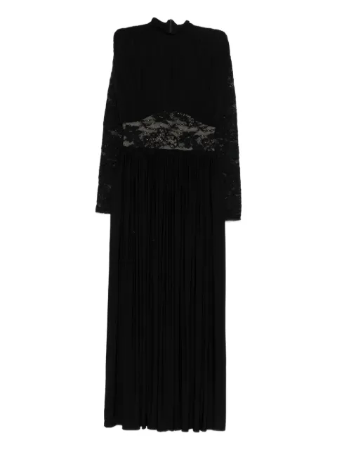 ZIMMERMANN Rebellion lace-insert midi dress Black 7048DC261