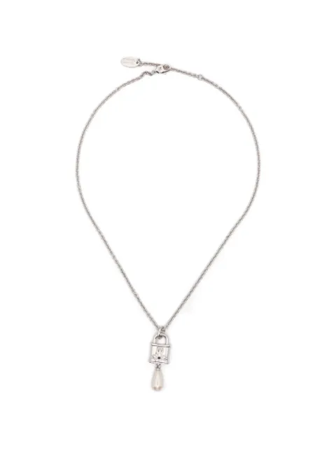 Vivienne Westwood small Celestia Orb-pendant necklace Silver 630203IQ02