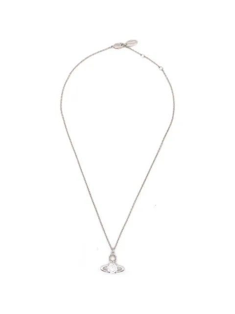 Vivienne Westwood Reina Orb pendant necklace Silver 630203GL02P102P102