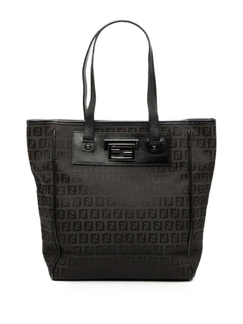 Fendi Pre-Owned 2000-2010 Zucchino Canvas tote bag Brown NU6URC5A8D6VIXFG