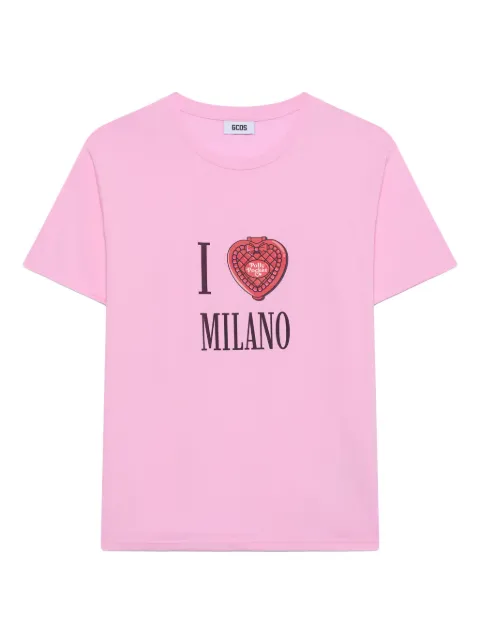 GCDS Polly Pocket Milano T-shirt Pink B1MM2304JH9