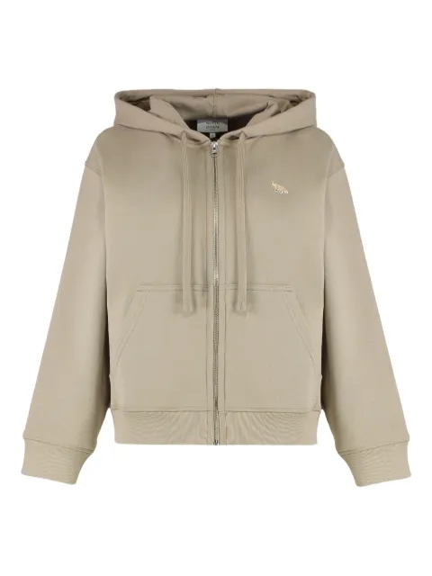 Maison Kitsuné full-zip hoodie Neutrals NW00702KM0341NW00702KM03410303
