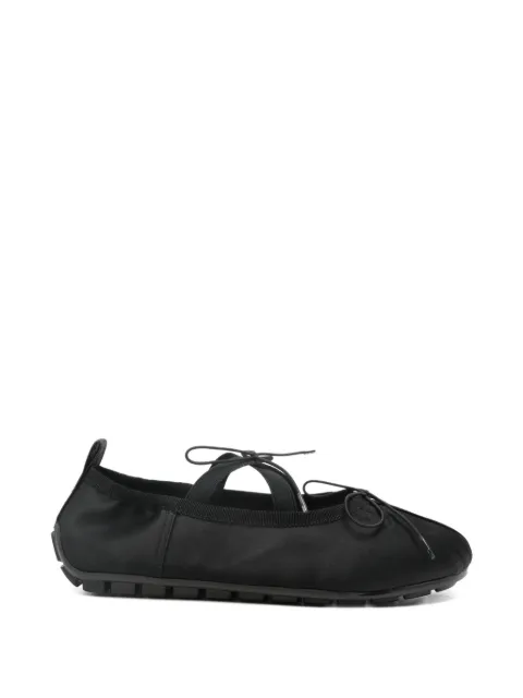 Simone Rocha ballerina grip flat pumps Black BPT1BOW0755