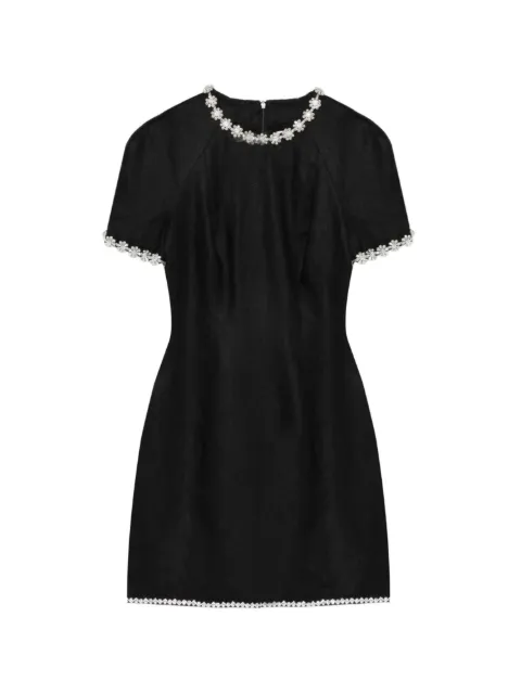 ZIMMERMANN Rebellion embellished mini dress Black 7157DC261