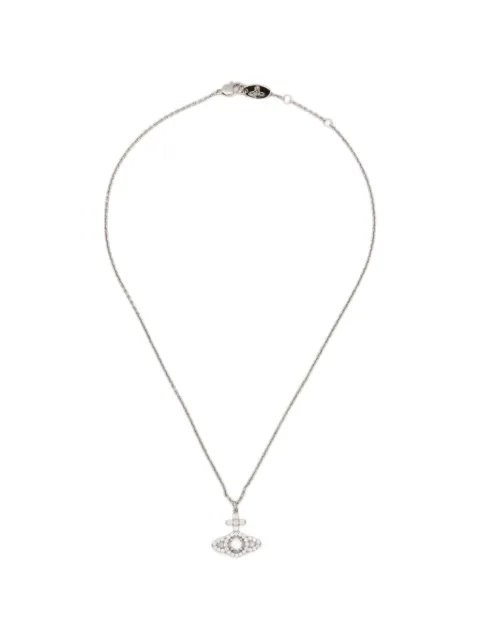 Vivienne Westwood Olympia orb-pendant necklace Silver 630203IC02