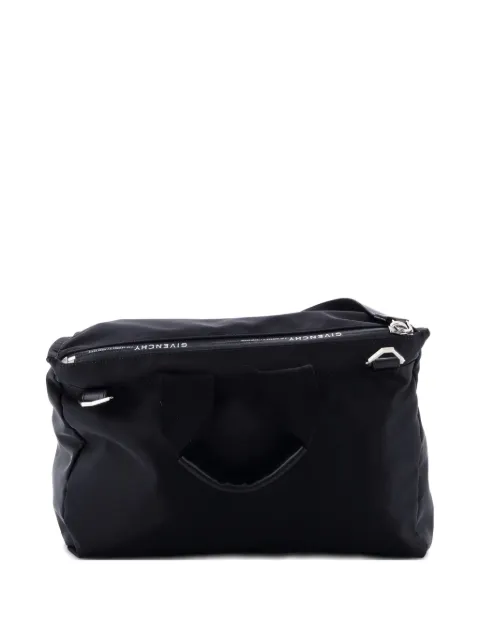 Givenchy Pre-Owned Pandora Bag Nylon Medium satchel Black 0J1JAQB8U042O03R