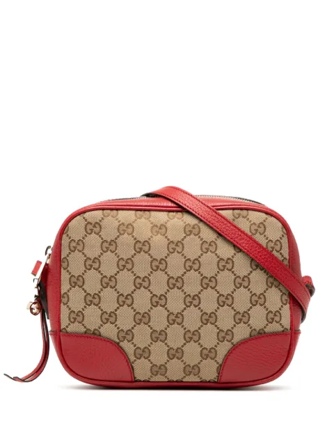 Gucci Pre-Owned 2000-2015 GG Canvas Bree crossbody bag Brown FX8BB6DVRBM0IGI0
