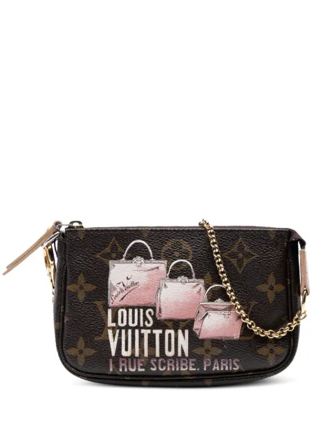 Louis Vuitton Pre-Owned 2010 Monogram Affiche Mini Pochette Accessoires handbag Brown 5CLFML3COJ8NFDK2