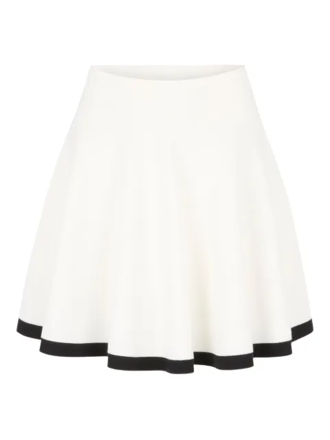 Nina Ricci knit skater mini skirt Black 26PMJU025ML0596
