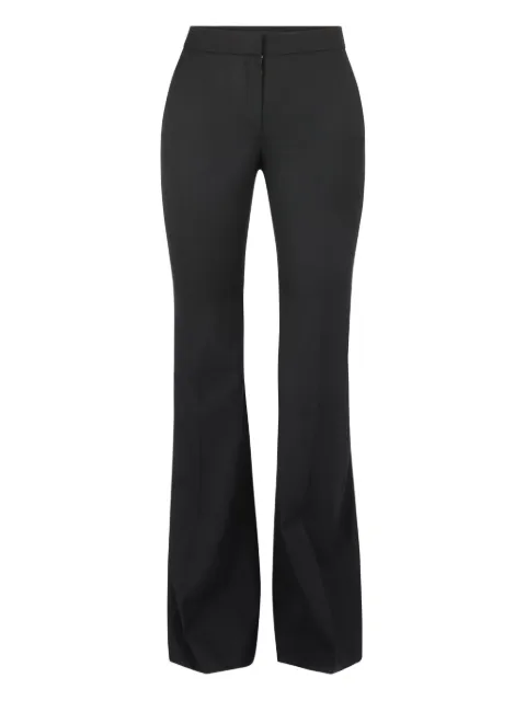Nina Ricci bow-detail flared trousers Gold 26PCPA007WV0323
