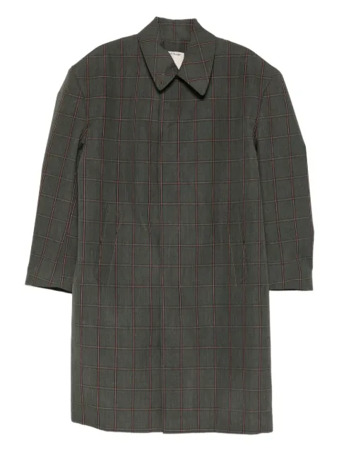 MERYLL ROGGE check coat Green 100133UF25