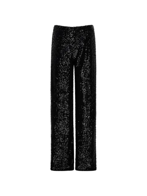 P.A.R.O.S.H. sequin-embellished trousers Black D230733GONG25013
