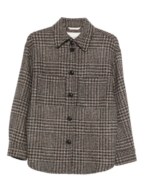 Marc O'Polo checked overshirt Brown 510024270405