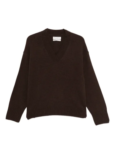 Marc O'Polo V-neck sweater Brown 510609060235