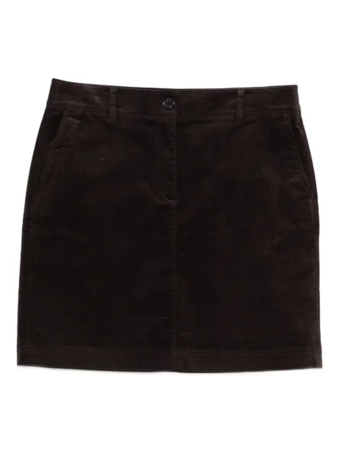 Marc O'Polo pocket mini skirt Brown 508103420087