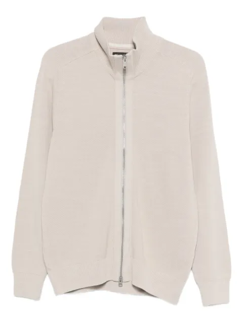 Marc O'Polo zip-up cardigan Neutrals 528502361026