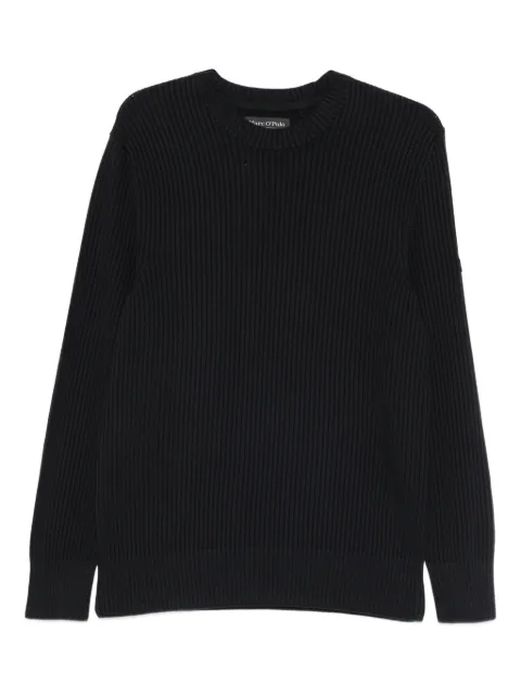 Marc O'Polo ribbed sweater Blue 528502460206