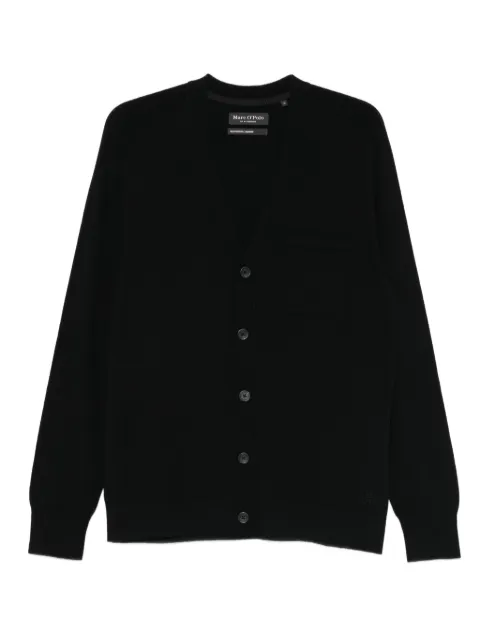 Marc O'Polo button pocket cardigan Black 529506361042