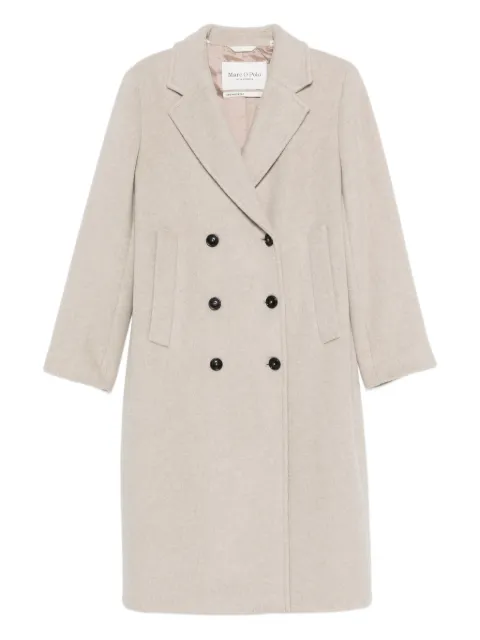 Marc O'Polo double-breasted coat Neutrals 510024171139