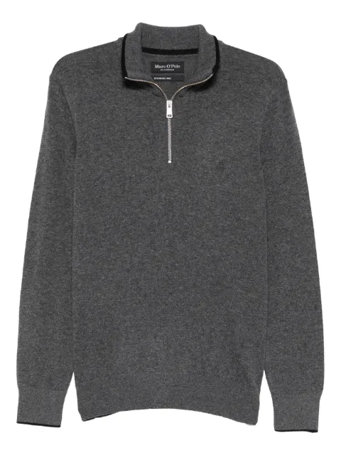 Marc O'Polo zip neck sweater Grey 529514460314