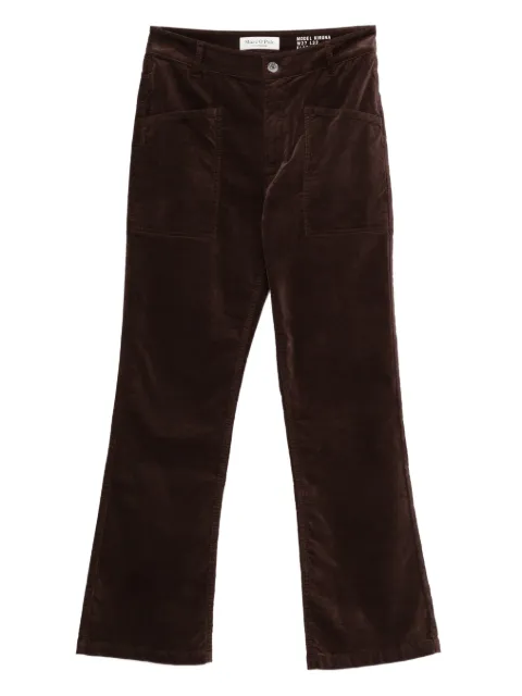Marc O'Polo Kiruna flared trousers Brown 510023511079