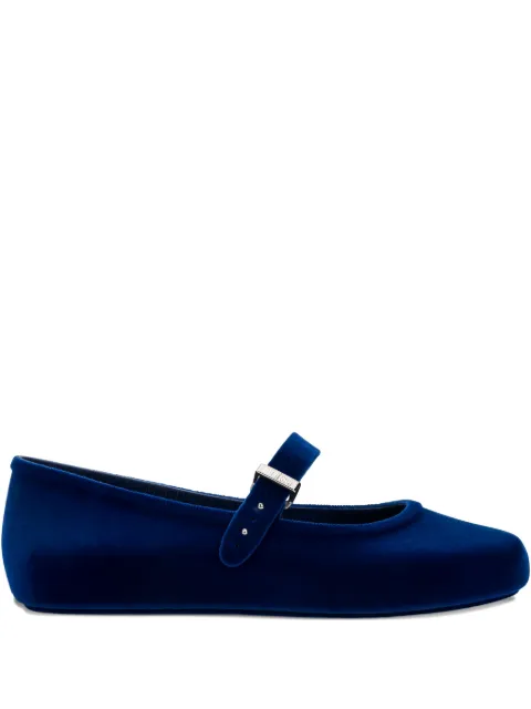 Melissa velvet ballerinas Blue 37844