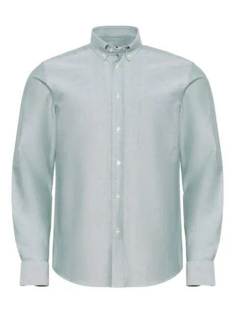 LOJA DAS MEIAS button long-sleeves shirt Green LMCBOTAO