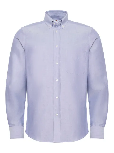 LOJA DAS MEIAS button-fastening pocket shirt Blue LMCBOTAO