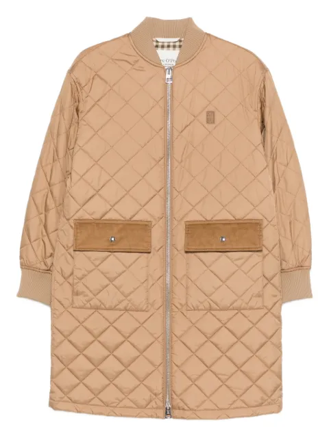 Marc O'Polo quilted pocket coat Neutrals 508111971135