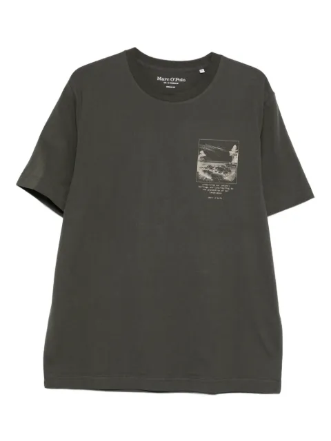 Marc O'Polo graphic-print T-shirt Green 528201251186