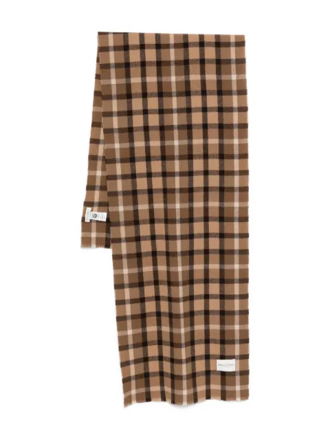 Marc O'Polo checked scarf Neutrals 508808302077