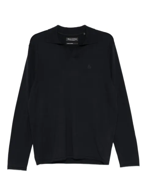 Marc O'Polo long sleeve polo Blue 528503060140