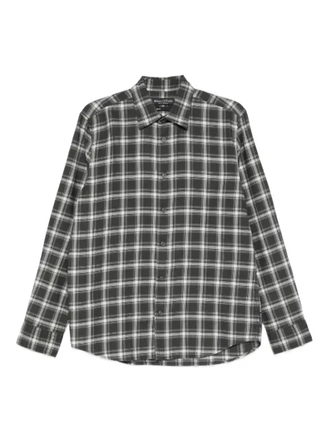 Marc O'Polo checked long sleeve shirt Green 529740042118