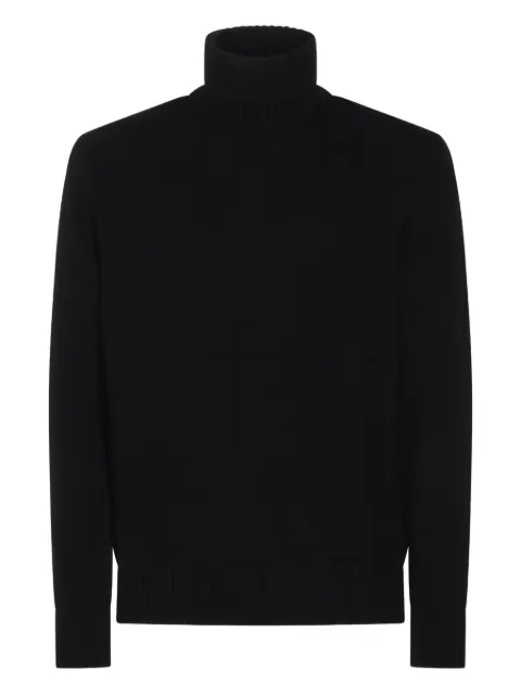 SEVEN GAUGE ribbed-turtleneck sweater Black W25SGPUL001710078