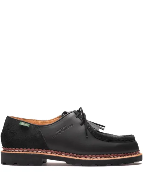 Paraboot x Universal Works Michael derby shoes Black 2321