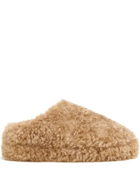 Apparis Misha bouclette slippers Neutrals MISHABOUCLETTESLIPPER