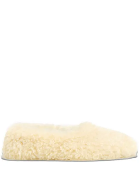 Apparis Magda bouclette ballet flats Neutrals MAGDABOUCLETTEFLATSLIPPER