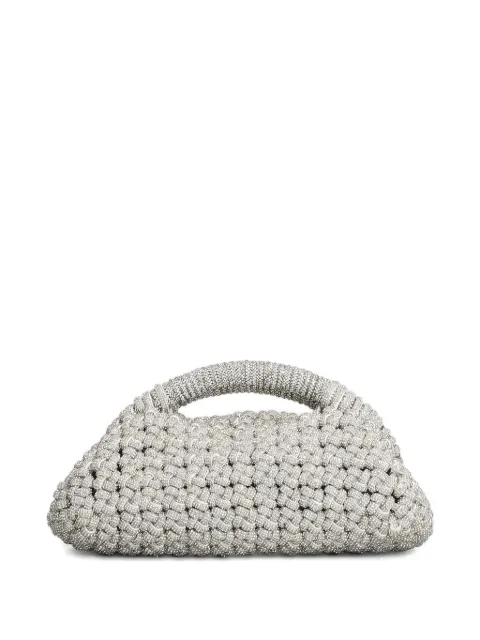 Hibourama Olivia mini clutch in silver resin Silver AI25HIBOLIVIA