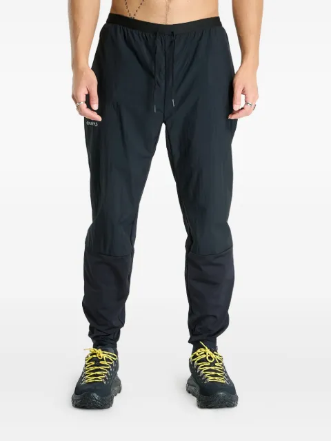CRAFT zip detail light trousers Black 1916547999000