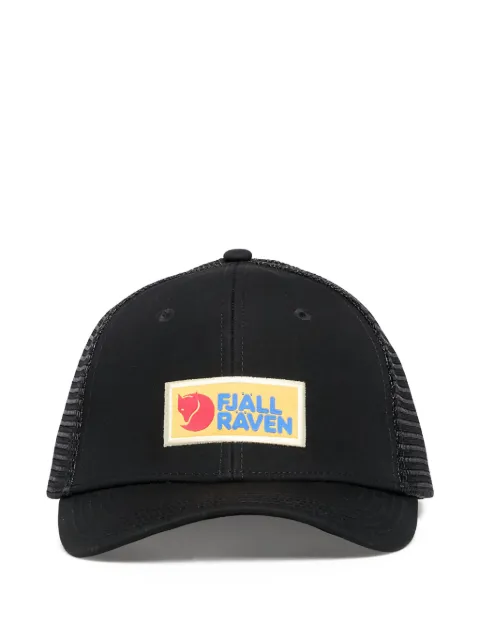 Fjällräven Vardag Långtradarkeps patch cap Black F78139