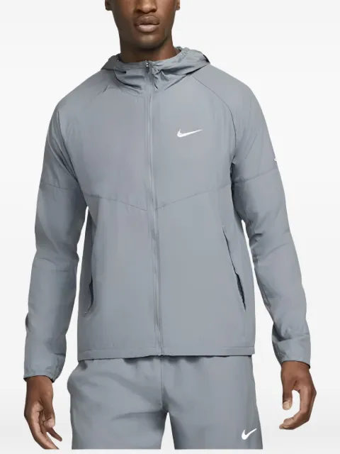 Nike Miler Repel hooded jacket Grey DD4746