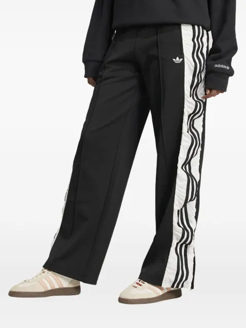 adidas stripe-detail track pant Black JZ6778