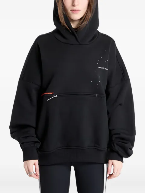 adidas x Hermanos Koumori zip-pocket hoodie Black JY4090