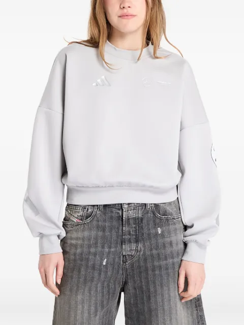 adidas x Mercedes AMG logo sweatshirt Grey JW3480