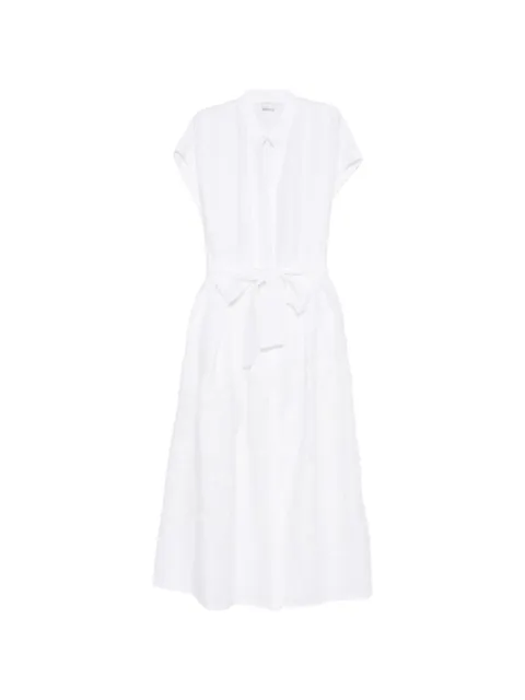 Eleventy tie-waist dress White M80ABIG08TES0M187
