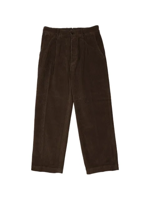 Nine In The Morning pleated corduroy trousers Brown PHL07U32